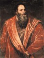 Portrait de Pietro Aretino Tiziano Titian